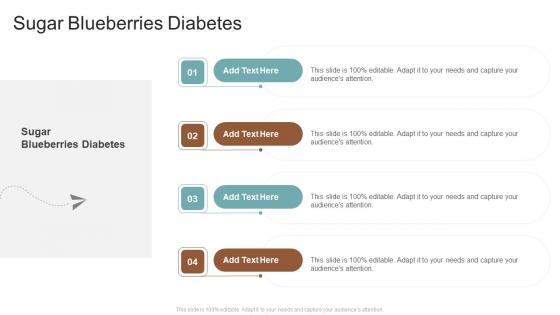 Sugar Blueberries Diabetes In Powerpoint And Google Slides Cpb