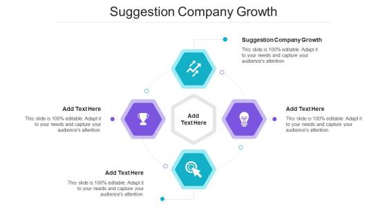 Suggestion Company Growth Ppt Powerpoint Presentation Inspiration Visuals Cpb