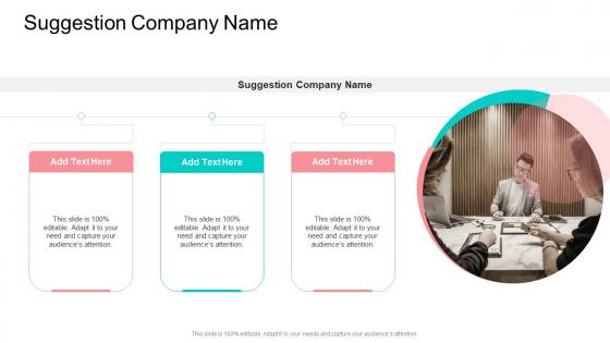 Suggestion Company Name In Powerpoint And Google Slides Cpb