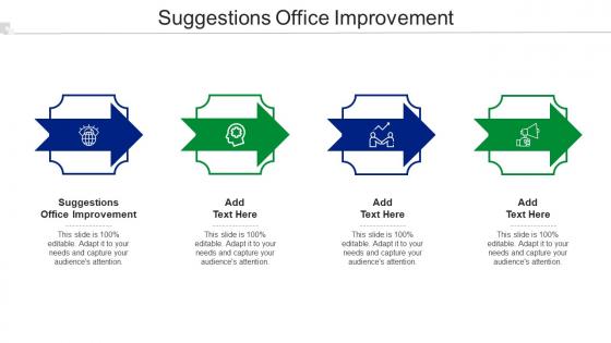 Suggestions Office Improvement Ppt Powerpoint Presentation Pictures Skills Cpb