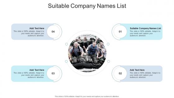 Suitable Company Names List In Powerpoint And Google Slides Cpb