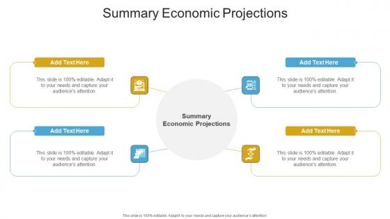 Summary Economic Projections In Powerpoint And Google Slides Cpb