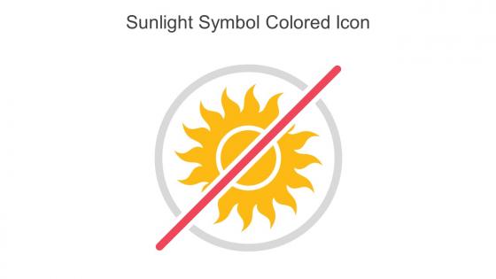 Sunlight Symbol Colored Icon In Powerpoint Pptx Png And Editable Eps Format