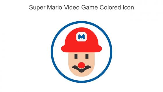 Super Mario Video Game Colored Icon In Powerpoint Pptx Png And Editable Eps Format