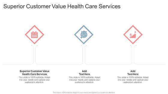 Superior Customer Value Health Care Services In Powerpoint And Google Slides Cpb