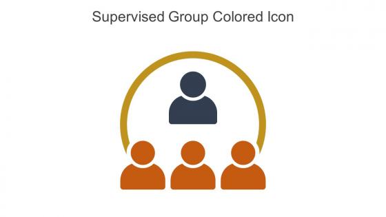 Supervised Group Colored Icon In Powerpoint Pptx Png And Editable Eps Format