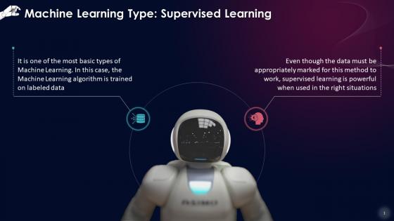 Supervised Learning As A Type Of Machine Learning Training Ppt
