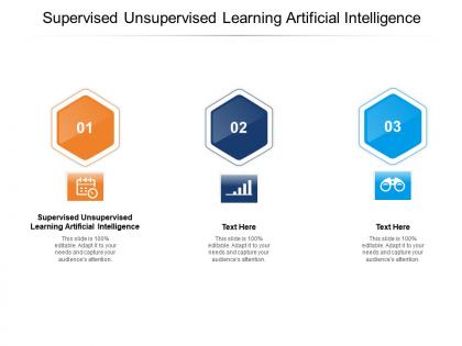 Supervised unsupervised learning artificial intelligence ppt powerpoint presentation portfolio infographics cpb