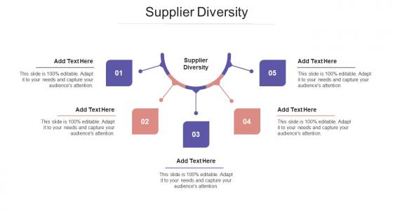 Supplier Diversity Ppt Powerpoint Presentation File Tips Cpb
