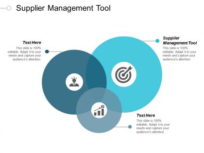 Supplier management tool ppt powerpoint presentation icon examples cpb