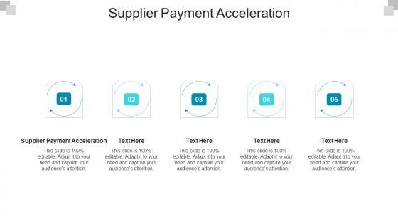 Supplier payment acceleration ppt powerpoint presentation portfolio background image cpb
