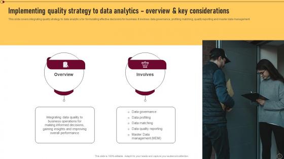 Supplier Quality Management Implementing Quality Strategy To Data Analytics Overview Strategy SS V