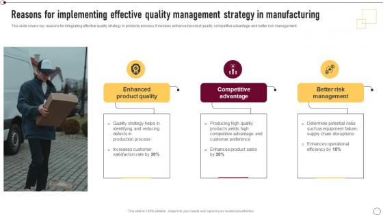 Supplier Quality Management Reasons For Implementing Effective Quality Management Strategy SS V