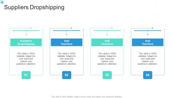 Suppliers Dropshipping In Powerpoint And Google Slides Cpb