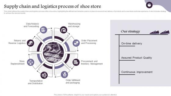 Supply Chain And Logistics Process Of Shoe Store Shoe Company Overview