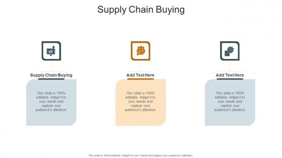 Supply Chain Buying In Powerpoint And Google Slides Cpb