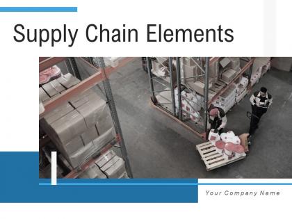 Supply Chain Elements Automation Foundation Integration Framework Planning