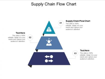 Supply chain flow chart ppt powerpoint presentation layouts gridlines cpb