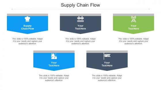 Supply Chain Flow Ppt Powerpoint Presentation Outline Structure Cpb