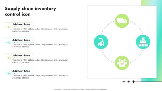 Supply Chain Inventory Control Icon