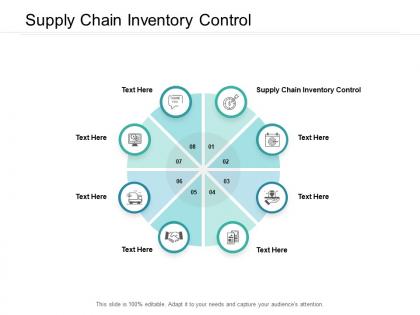 Supply chain inventory control ppt powerpoint presentation slides picture cpb