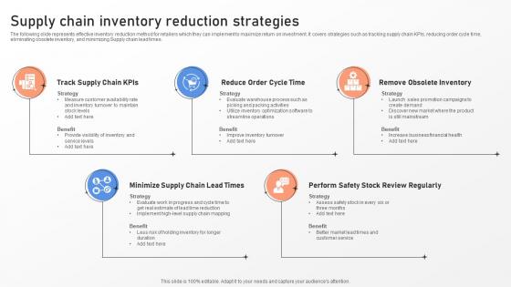 Supply Chain Inventory Reduction Strategies