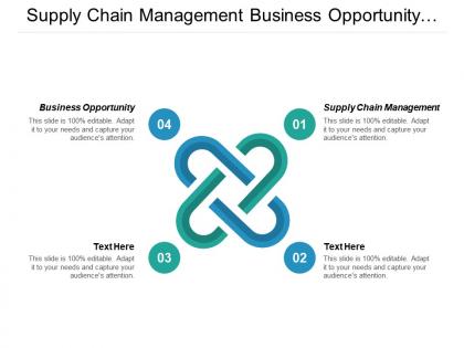 Supply chain management business opportunity resource management marketing strategy cpb