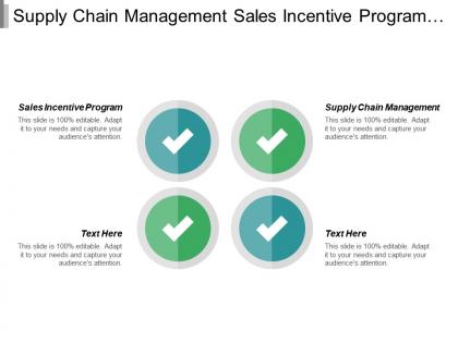 Supply chain management sales incentive program brand marketing solution cpb