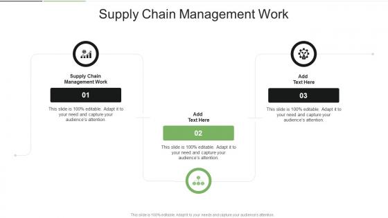 Supply Chain Management Work In Powerpoint And Google Slides Cpb