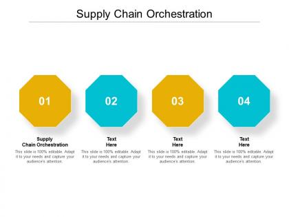 Supply chain orchestration ppt powerpoint presentation summary structure cpb