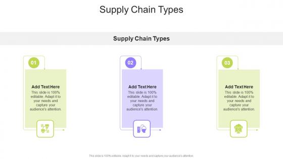 Supply Chain Types In Powerpoint And Google Slides Cpb
