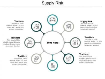 Supply risk ppt powerpoint presentation outline clipart cpb