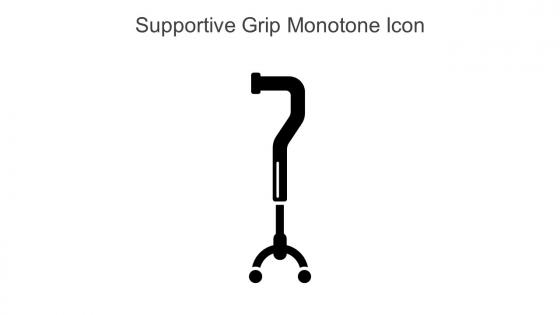 Supportive Grip Monotone Icon In Powerpoint Pptx Png And Editable Eps Format