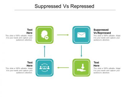 Suppressed vs repressed ppt powerpoint presentation model ideas cpb