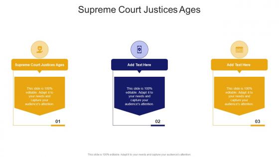 Supreme Court Justices Ages In Powerpoint And Google Slides Cpb