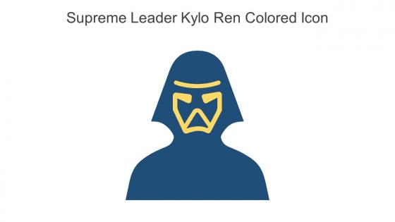 Supreme Leader Kylo Ren Colored Icon In Powerpoint Pptx Png And Editable Eps Format
