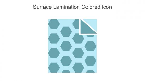 Surface Lamination Colored Icon In Powerpoint Pptx Png And Editable Eps Format