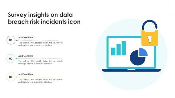 Survey Insights On Data Breach Risk Incidents Icon