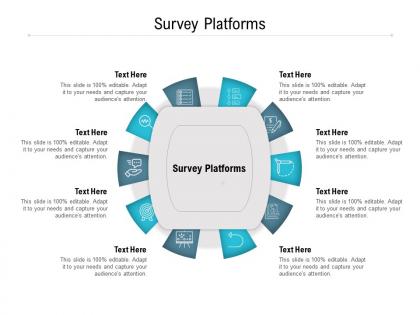 Survey platforms ppt powerpoint presentation styles good cpb