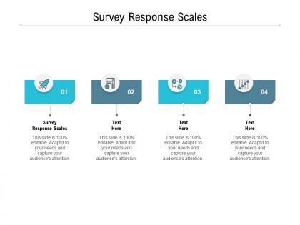 Survey response scales ppt powerpoint presentation infographic template icon cpb