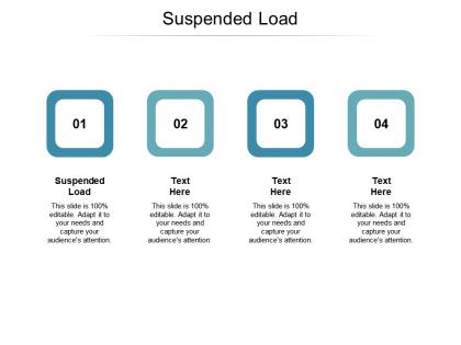 Suspended load ppt powerpoint presentation show master slide cpb