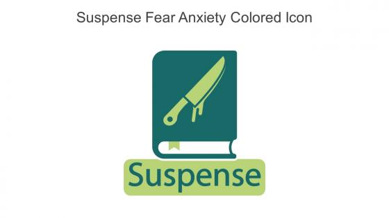 Suspense Fear Anxiety Colored Icon In Powerpoint Pptx Png And Editable Eps Format