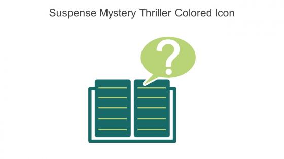 Suspense Mystery Thriller Colored Icon In Powerpoint Pptx Png And Editable Eps Format