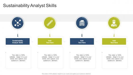 Sustainability Analyst Skills In Powerpoint And Google Slides Cpb