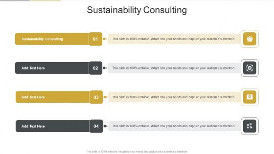 Sustainability Consulting In Powerpoint And Google Slides Cpb