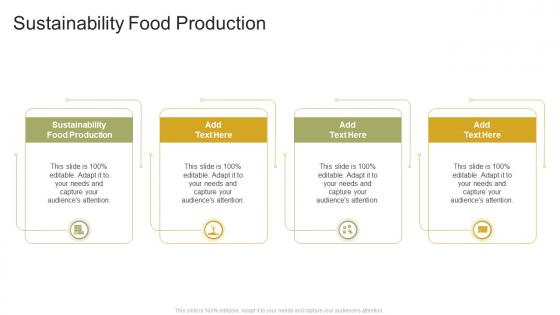 Sustainability Food Production In Powerpoint And Google Slides Cpb