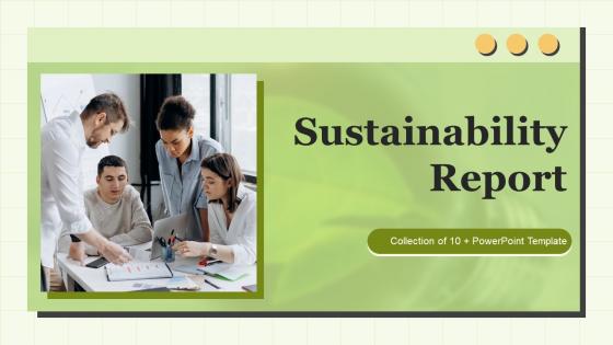 Sustainability Report Powerpoint Ppt Template Bundles