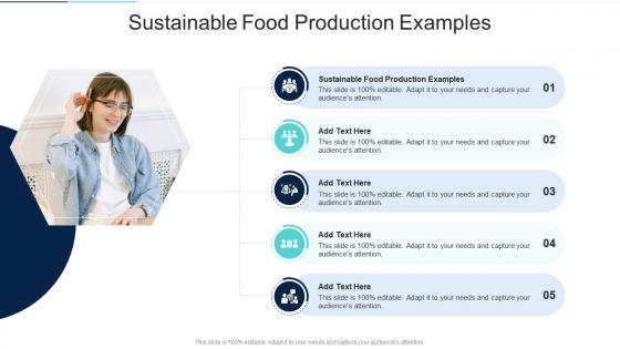 Sustainable Food Production Examples In Powerpoint And Google Slides Cpb