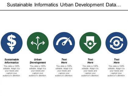 Sustainable informatics urban development data revolution development finance