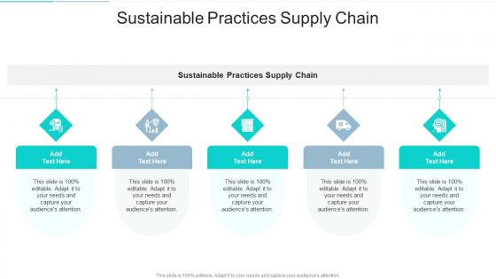 Sustainable Practices Supply Chain In Powerpoint And Google Slides Cpb